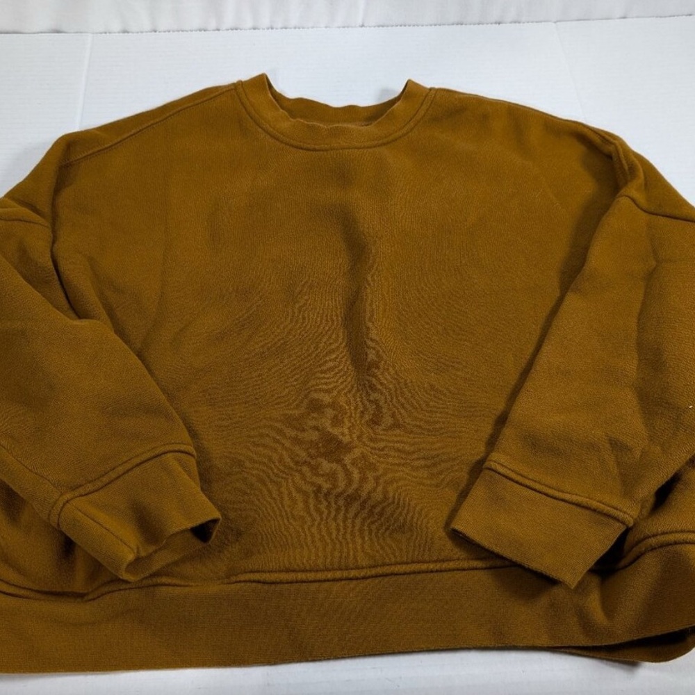 Madewell Women's Crew Neck Sweater in Brown